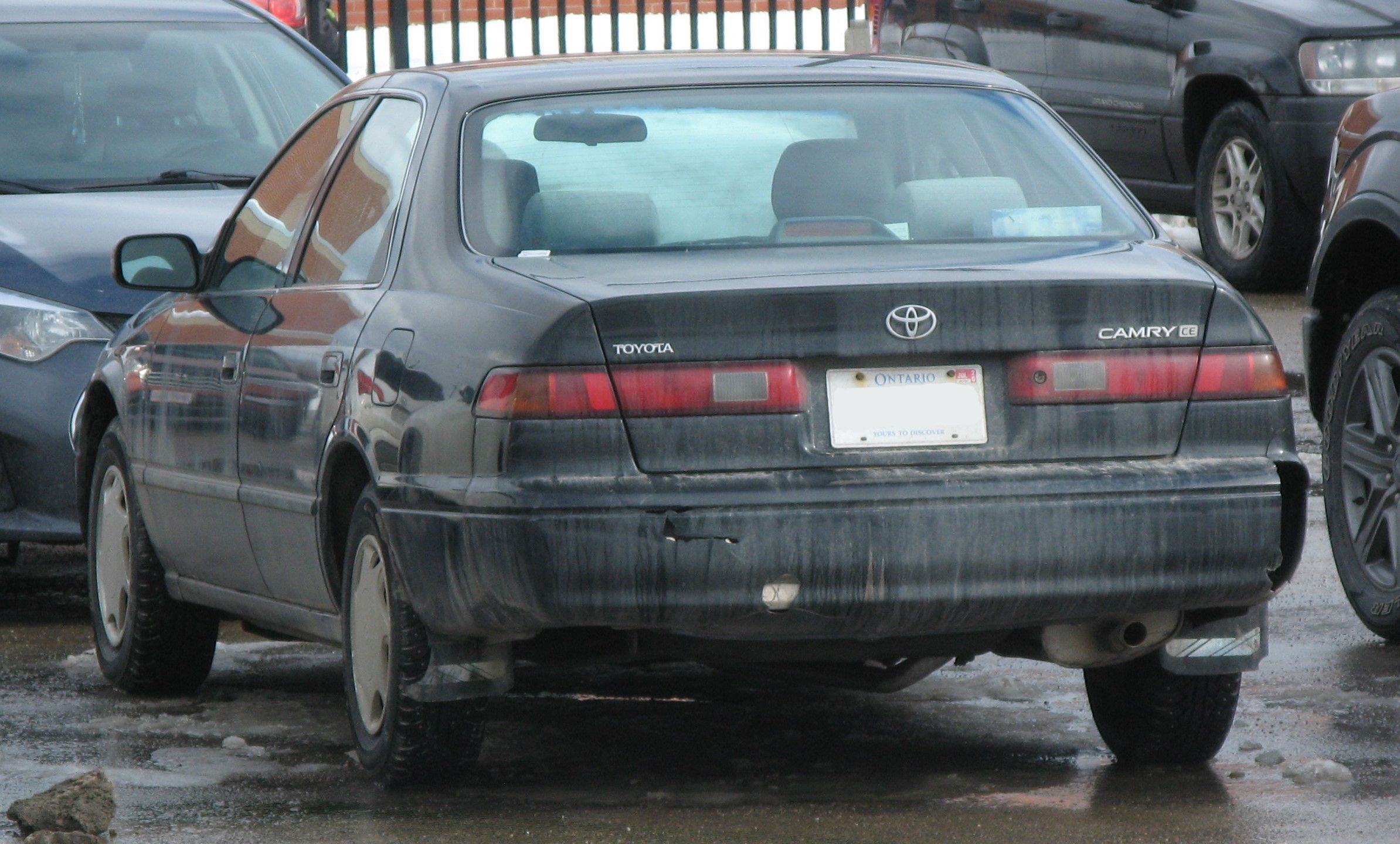 One of the best things that Toyota ever did for its brand image was make a car in 1999 that can still be seen on the roads today. 1999 Toyota Camry. Image licensed CC-SA 4.0. Author: Elise240SX on commons.wikimedia.org.